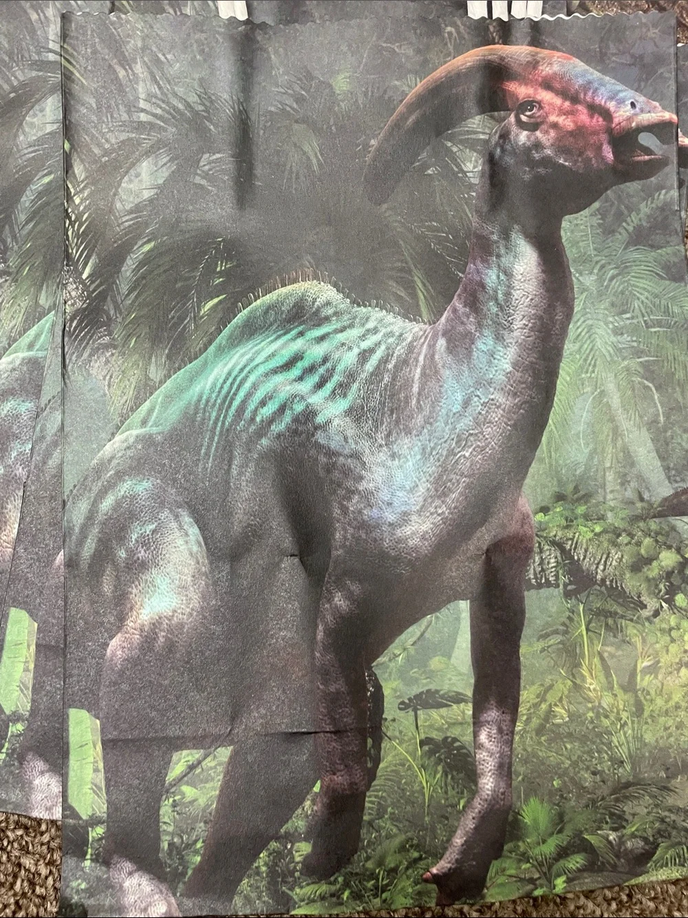Dinosaur Party Favor Gift Bags - Multicolor